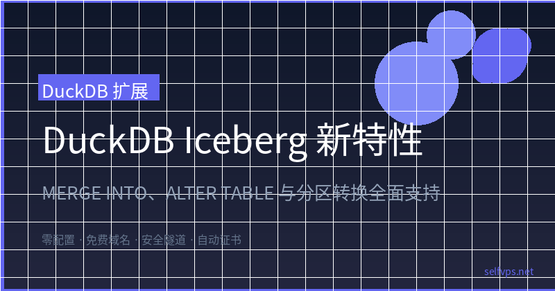 New DuckDB-Iceberg Features: MERGE INTO, ALTER TABLE, and Partition Transforms in v1.5.3