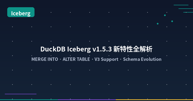 DuckDB-Iceberg v1.5.3 Deep Dive: MERGE INTO, ALTER TABLE, and V3 Support