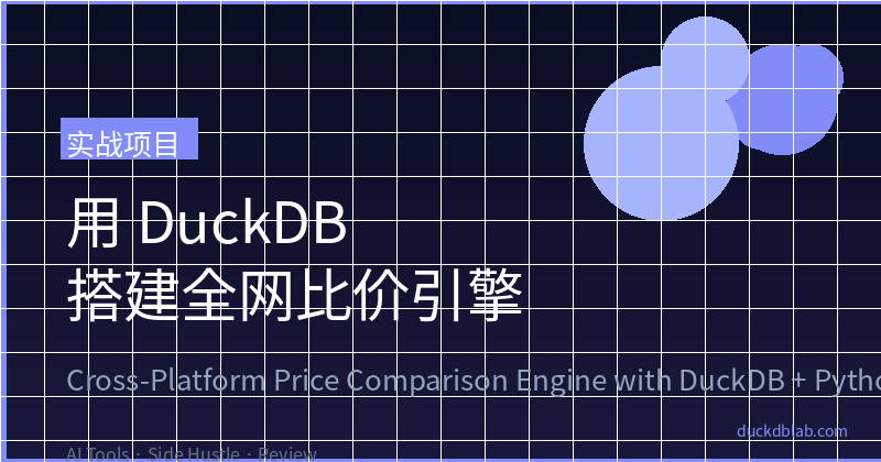 Building a Cross-Platform Price Comparison Engine with DuckDB + Python: 100K Rows in Under 2 Seconds